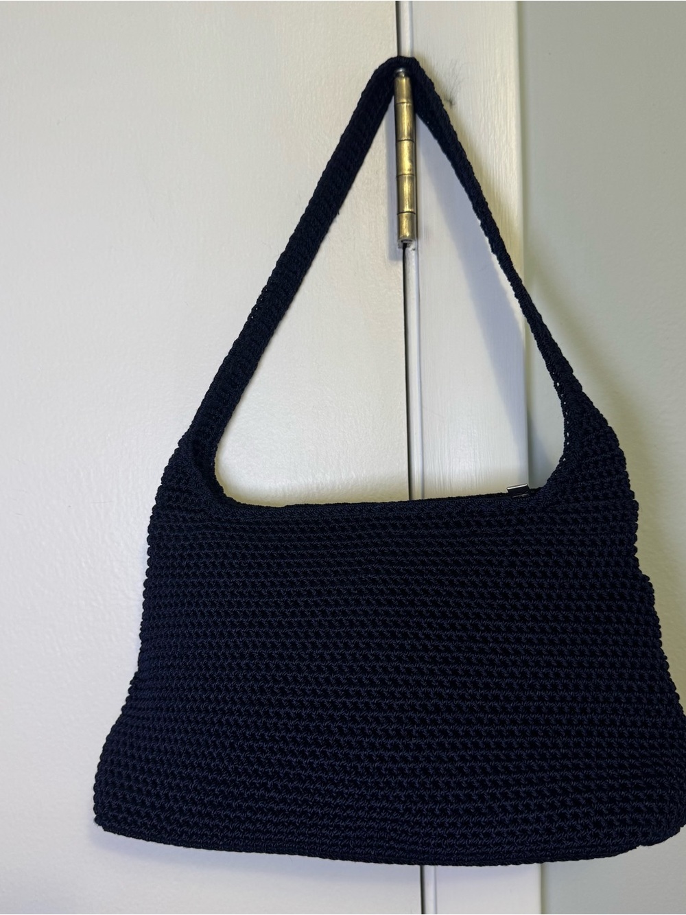 The Sak Classic Navy Knit Shoulder Bag - Picture 2 of 6